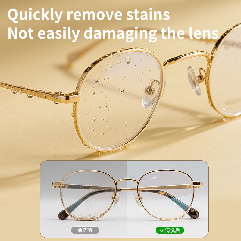 Ultrasonic Cleaner Glasses Jewelry Contacts Dentures 40KHz High Frequency Deep Clean Sanitizer for Home Professional Use