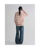 8SECONDS Striped Collar Rugby T-Shirt Red
