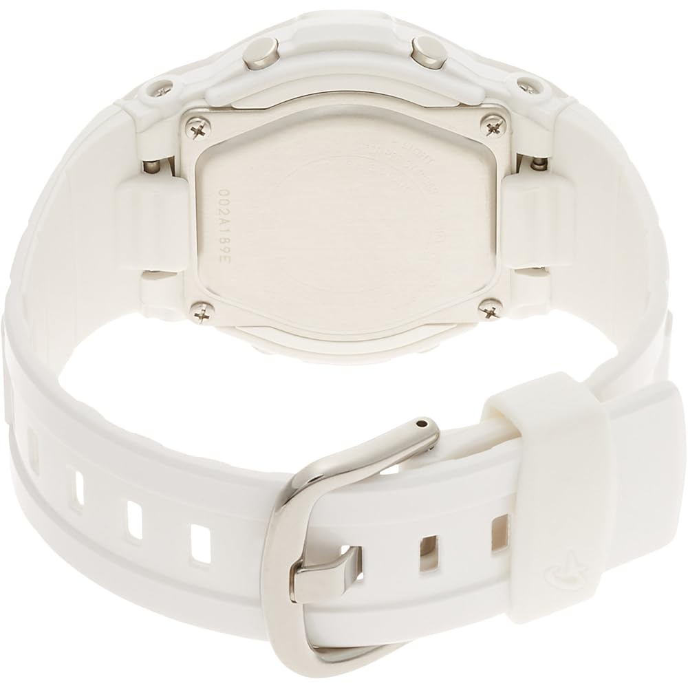 Casio Baby-G Женские часы BGA-1100GR-7BJF с солнечной батареей и радиоконтролем, белые