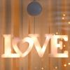 Светодиодная подсветка Love Letter Декоративная цветная легко подвешиваемая романтическая подсветка Heart Letter