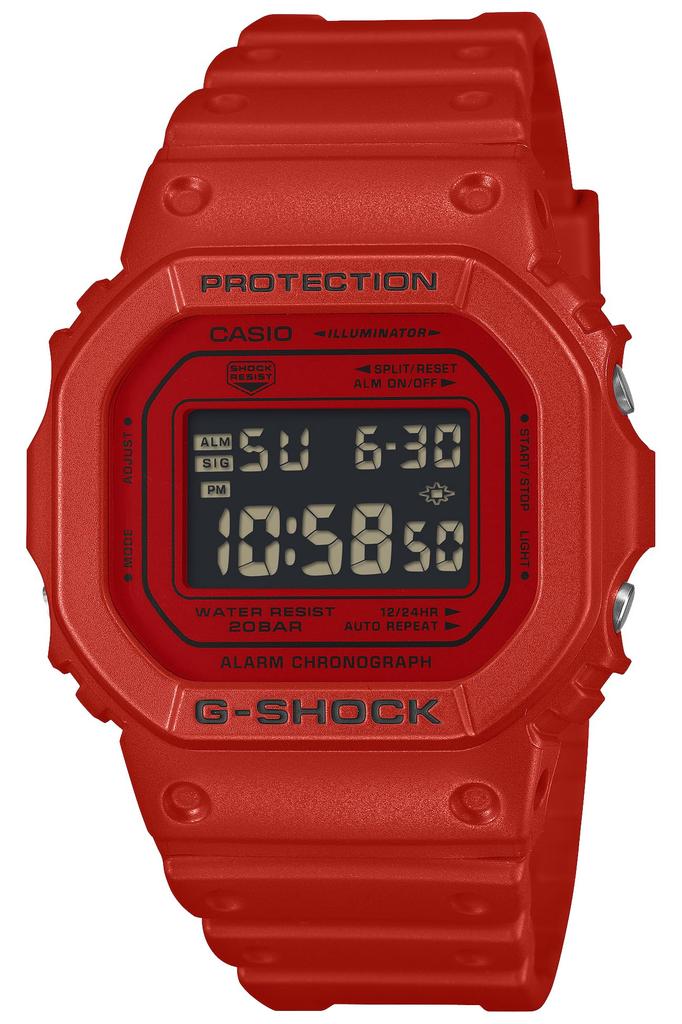Casio Watch Made with Environmentally Friendly Materials G-Shock DW-5600RRB-4JF Men's Red,