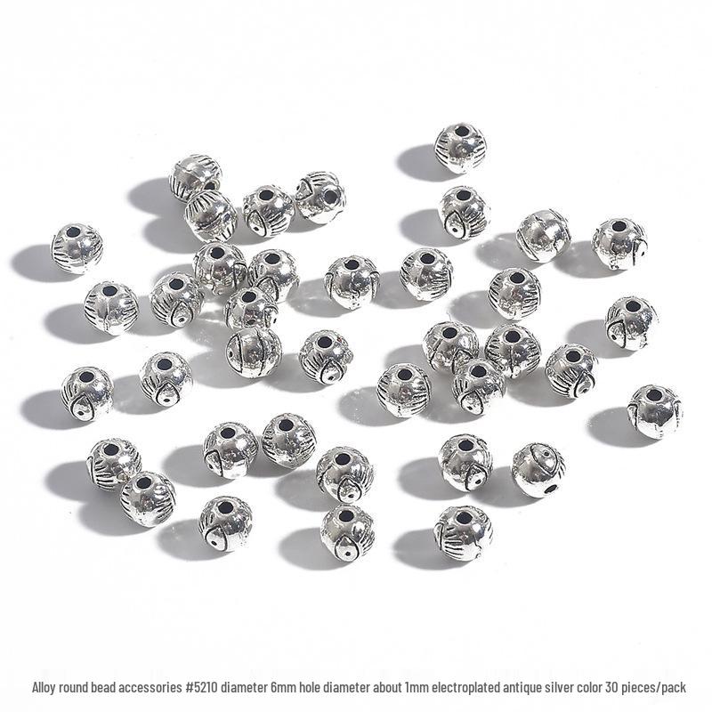 DIY ювелирные аксессуары: Круглый разделитель из сплава, соединители для браслетов и ожерелий, пряжка для подвески