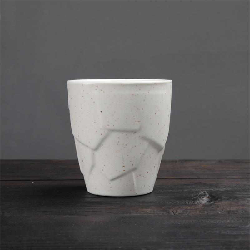 Retro Home Silent Wind Ceramic Cup High Value Afternoon Tea Coarse Pottery Coffee Cup Supply Cup