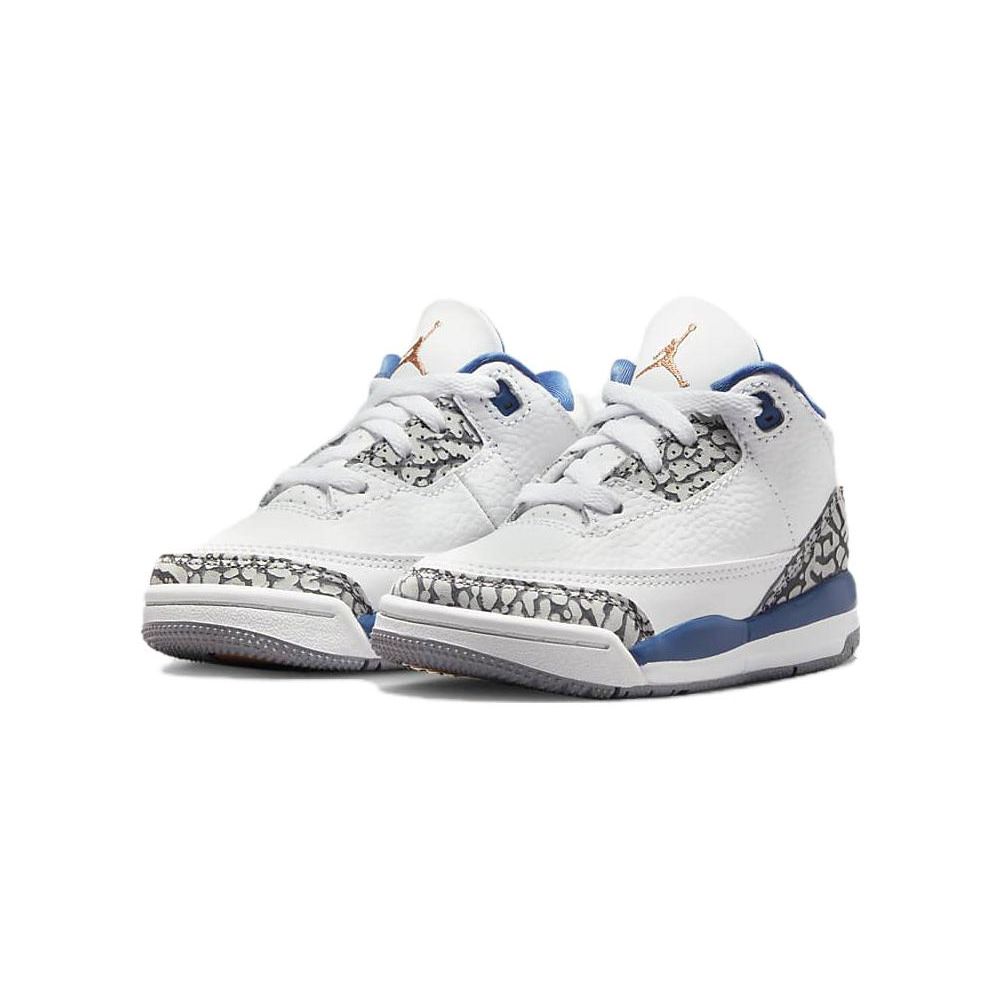Детские ретро-баскетбольные кроссовки Air Jordan 3 Retro TD DM0968-148