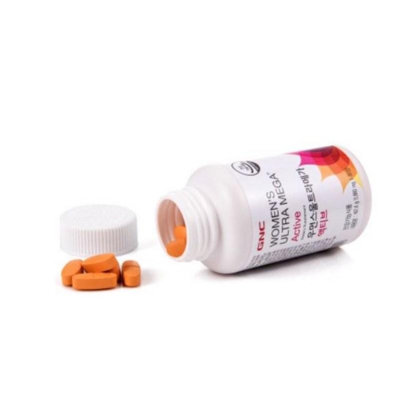GNC Женские витамины и минералы Ultramega Active, 90 таблеток, 1 упаковка