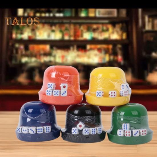 1 набор игральных костей с 5 точками, прочный ручной шейкер, чашка для бара, вечеринки, KTV, азартных игр, питья, настольных игр, казино, оборудование