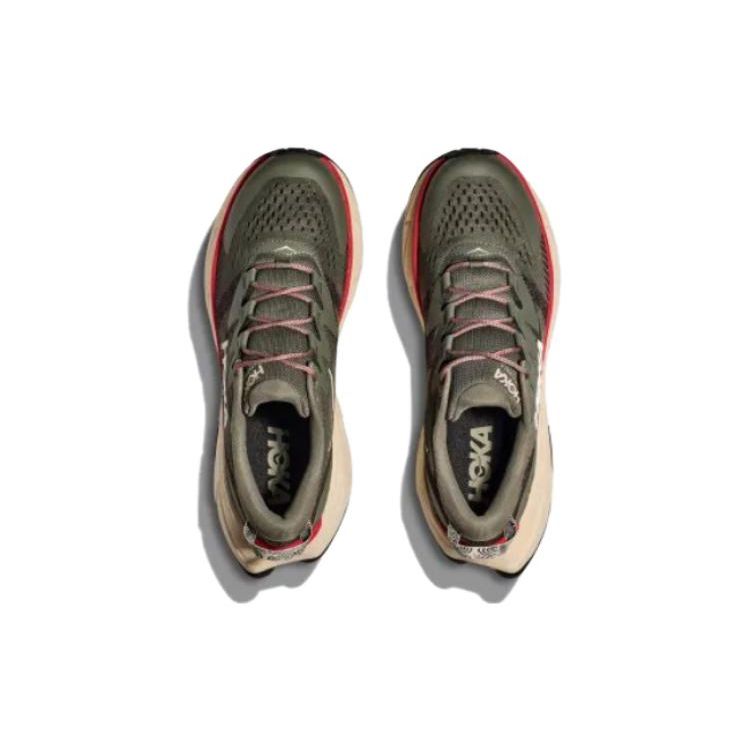 HOKA Skyline Float X Slate Oat Milk Мужские кроссовки Серые 1141610-STTM