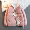 Women Winter Jacket Men Streetwear Fleece Parkas Coat Loose Jacket Warm Stand Collar Coats Puffer Clothes
