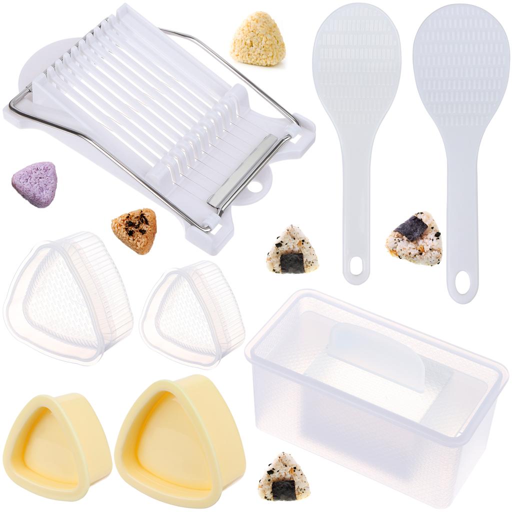 Набор форм для спам-мусуби, ломтерезка для спам-мусуби, треугольные формы для мусуби