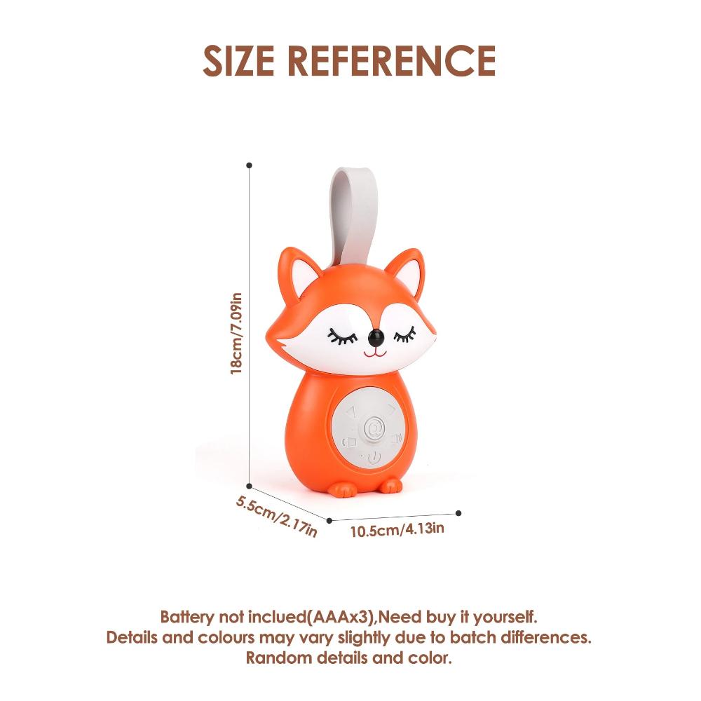 1pc Baby White Noise Soother Machine with 5 Soothing Sounds Music Timer for Newborn Toddler Sleep Aid Stroller Home Use