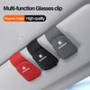 AEC1 Automotive Glasses Storage Clip Visor Sunglasses holder For Skoda Enyaq A7 Octavia Kodiaq Fabia Superb Rapid Kamiq Karoq