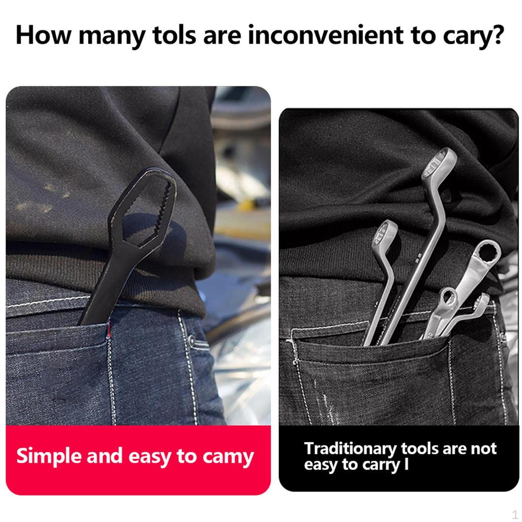 3-17 мм двухсторонний гаечный ключ из стали высокой твердости автоматические инструменты регулируемый универсальный