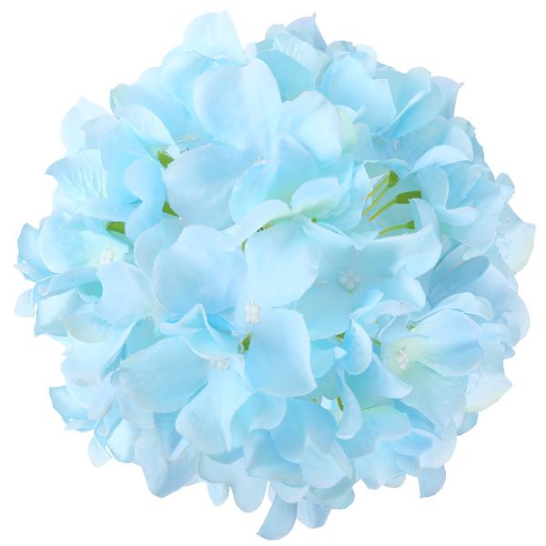 10 Pieces Hydrangea Artificial Flower Silk Flower Simulation Hydrangea Wedding Decor for Dining Table Kitchen Floral Decor