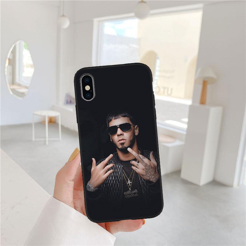 LO11 Anuel AA Soft Shell Phone Case for Redmi Note 10 11 12 Pro Max 10S 10C 10T 11A 11S 12S 12C