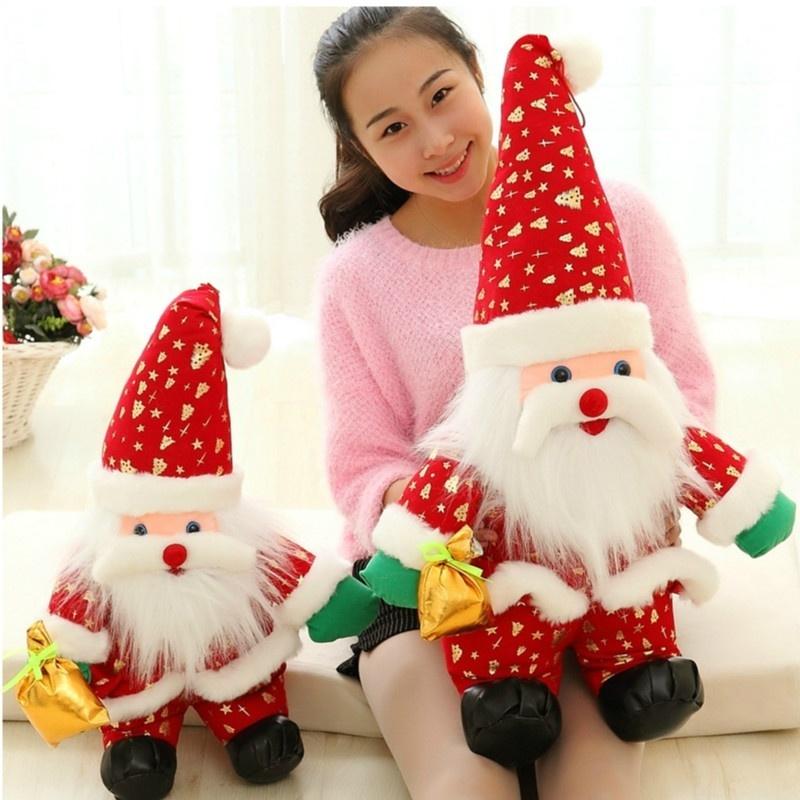 Санта-Клаус кукла плюшевая игрушка рождественское украшение кукла рождественское событие подарок