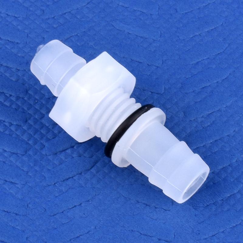 M6-M16 To 3-12mm Direct Connectors With Hex Nut  O-Ring Aquarium Tank Air Pump Adapter Garden Irrigation PP Pagoda Hose Joint