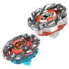 Beyblade X Dual Pack Clamp Crab 9-65S BX et Crest Leon 4-55A UX, 2 toupies de combat Takara Tomy a rotation droite, des 8 ans