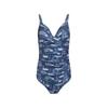 Weird Fish Womens/Ladies Penelope Printed One Piece Swimsuit