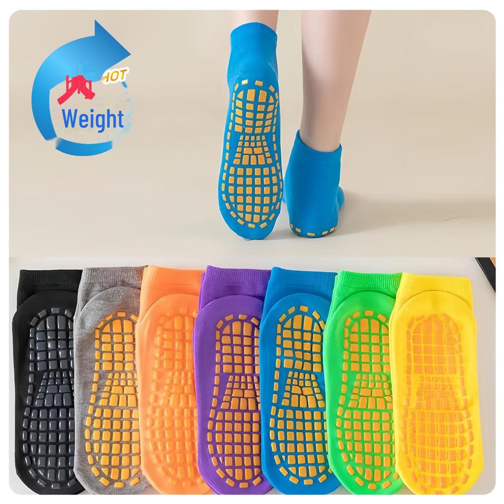 Дышащие нескользящие носки для детских игр и йоги для взрослых с индивидуальным логотипом