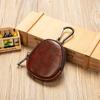 Retro Genuine Leather Coin Purse: Multifunctional Top Layer Cowhide Mini Zipper Wallet