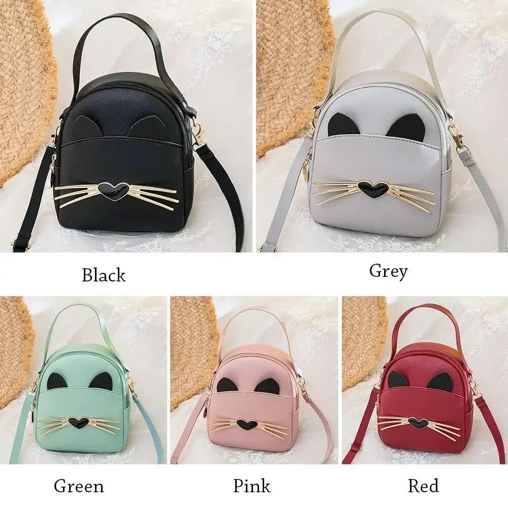 Женская модная сумка через плечо, милый рюкзак с героями мультфильмов, кошелек из искусственной кожи, нежная текстура, сумка-мессенджер, небольшой рюкзак, повседневный кошелек