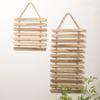 Solid Wood Flower Rack Wall Hanging Flower Shelf Balcony Decoration Climbing Trellis Balcony Solid Wood Flower Rack Home Decor