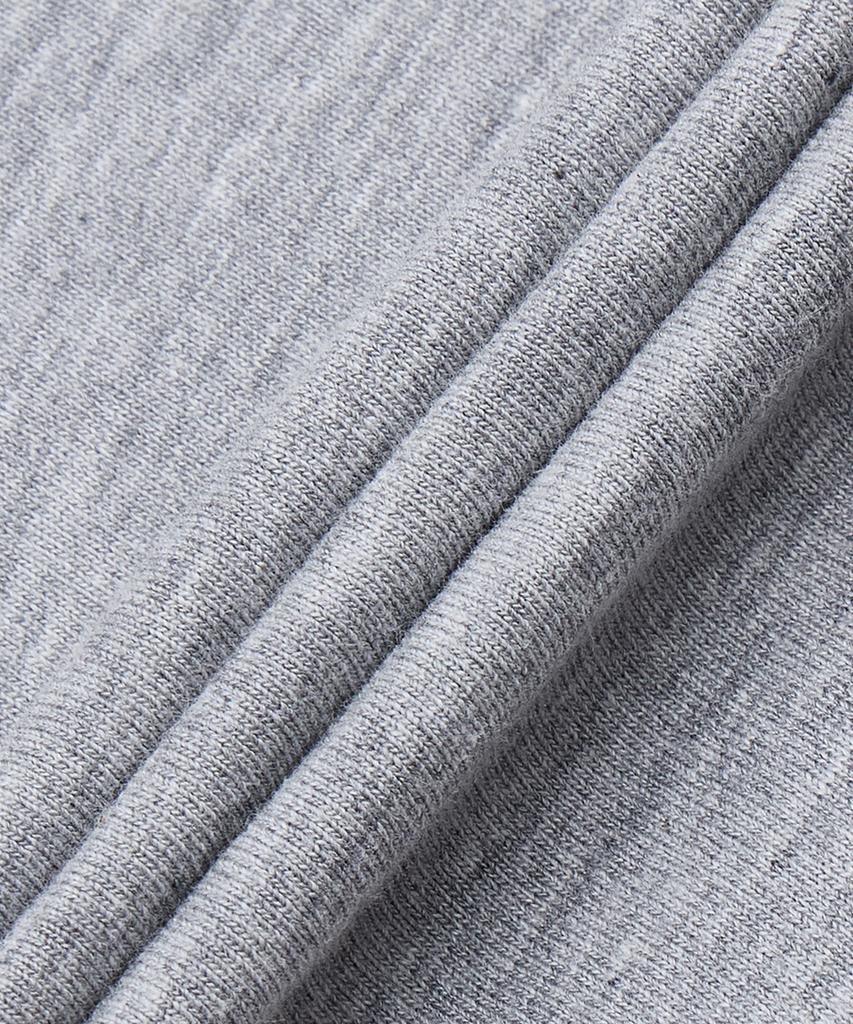 Tombeulaun Oversized Long Sleeve Rwb Trim T-Shirt - Light Grey / Mjs289A00042055