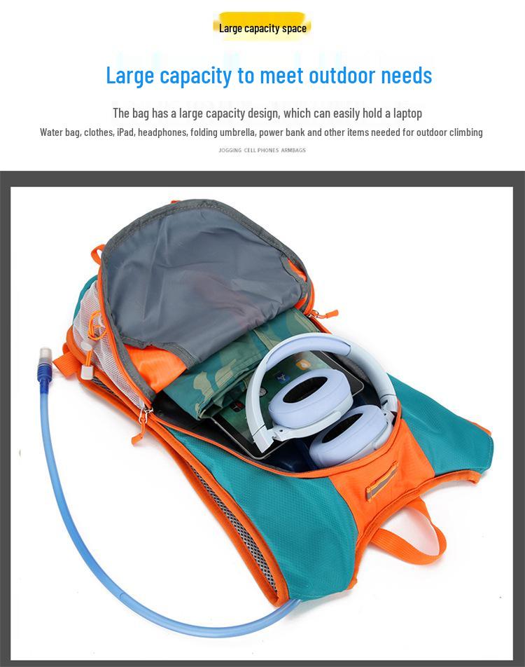 Портативный Прочный Рюкзак для Пеших Прогулок и Велоспорта на Открытом Воздухе - Легкий, Износостойкий Дорожный и Спортивный Рюкзак