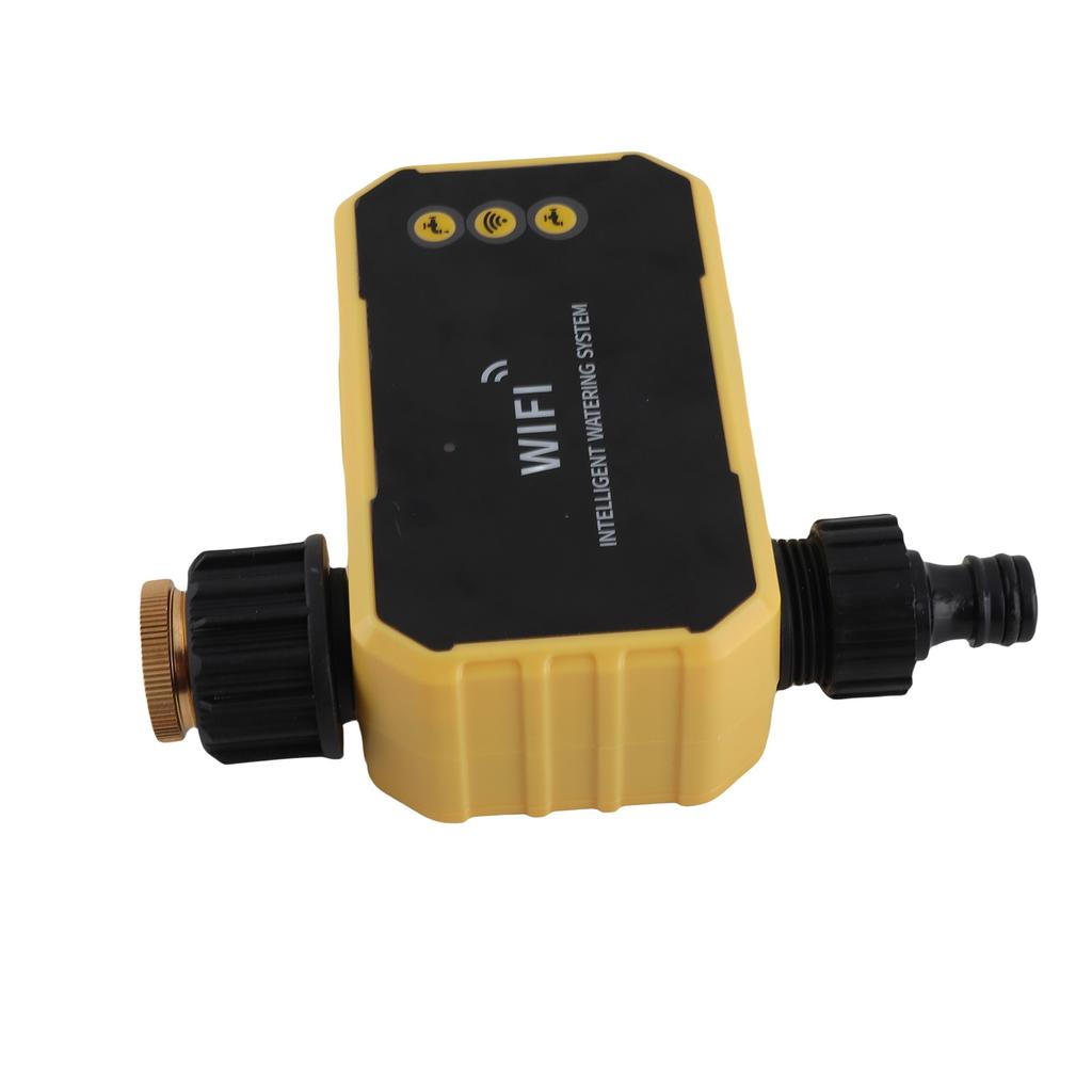 WiFi Water Timer with Solar Panel Smart Sprinkler Timer Automatic Irrigation Controller with APP for Garden Hose
