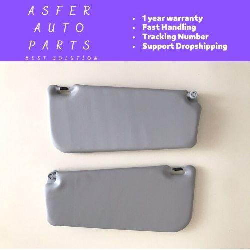 Inner Sun Visor Left Right 2 Piece Set For Fiat Grande Punto 2007-2018 Sun Visor OEM 735509466