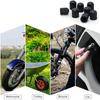 Itisyou Bicycle Tube Cap Tire Valve Cap Car Tire Air Valve Cap Black Bubble Cap Pack of 10