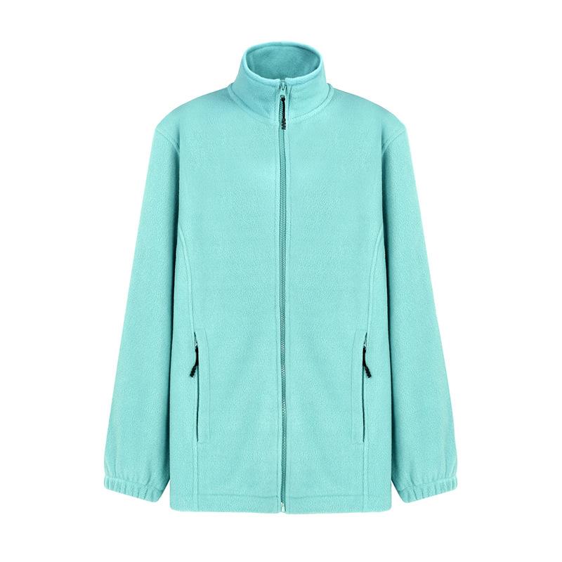 Zipper Up Fleece Outwear Coats for Men Winter Warm Casual Sweater Jackets Couple's Fashion Sportwear Coat