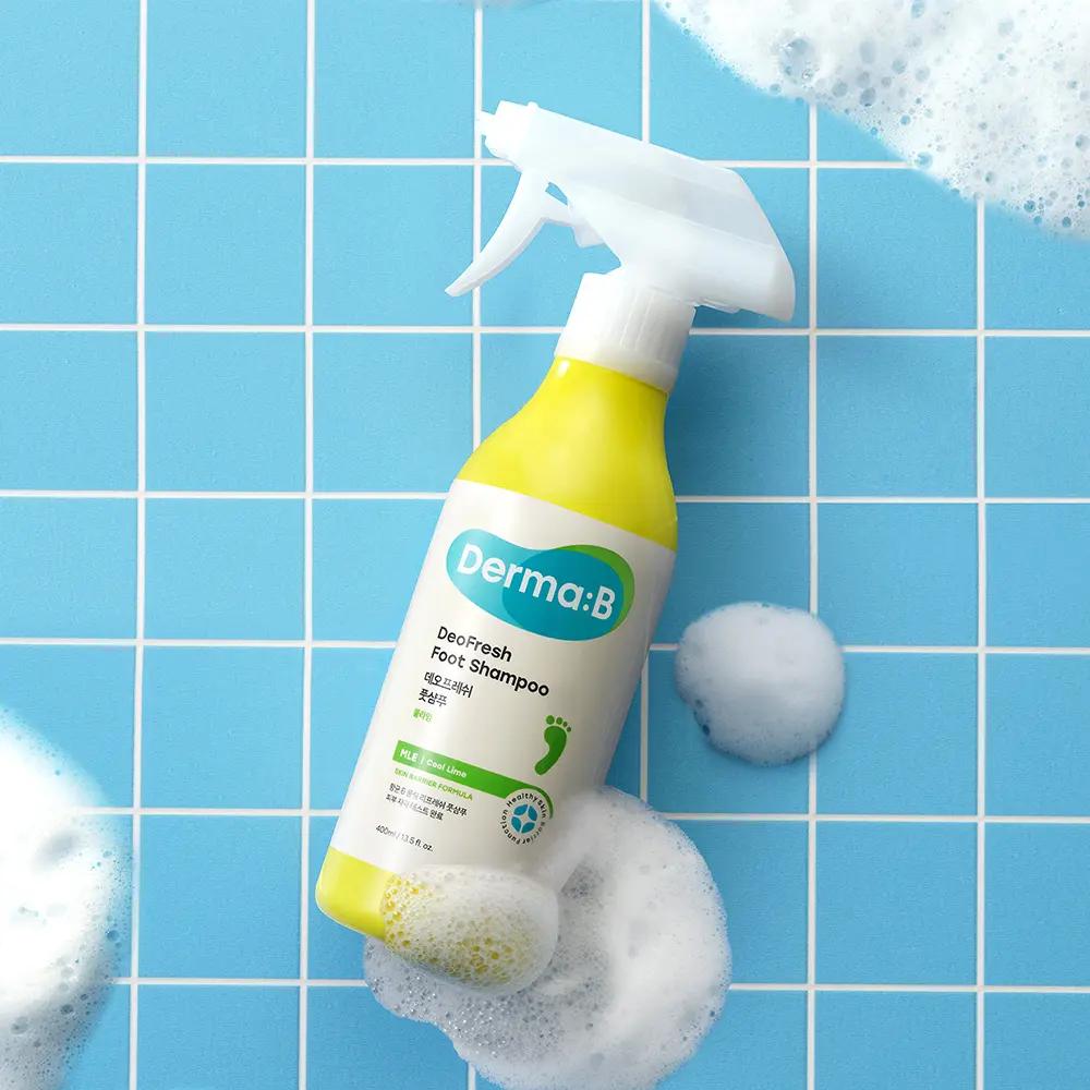 Дерма:B Deo Шампунь для ног Fresh - Чистый хлопок (400мл)