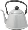 Nodahoro Drip Kettle II, Enamel, Induction Compatible, Heat Resistant, Gray, 2L, DK-200 GY