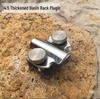DIY Fishing Platform Cannonball Rod Holder - Universal Adjustable Stainless Steel Nut & Horn Lamp Holder Accessories