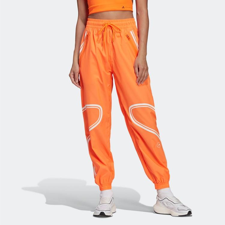 (WMNS) Брюки adidas by Stella McCartney TruePace из тканого материала Азиатский размер S 'Оранжевый' Женские HC2985