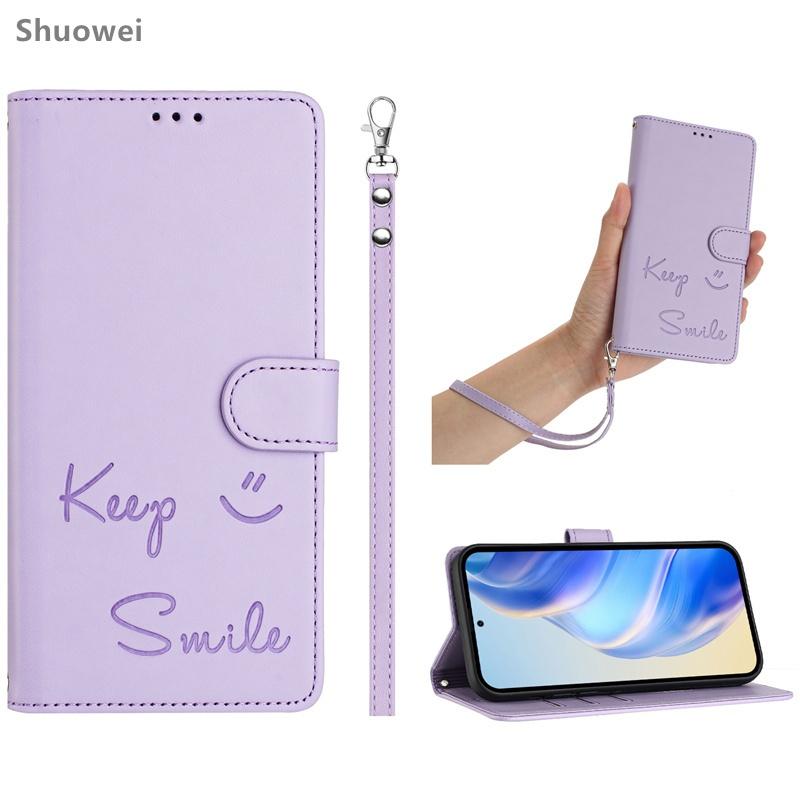 For Huawei P20 P30 P40 P50 Lite Pro 4G Case Flip Leather Wallet Cover Card Slot Stand Wrist Strap
