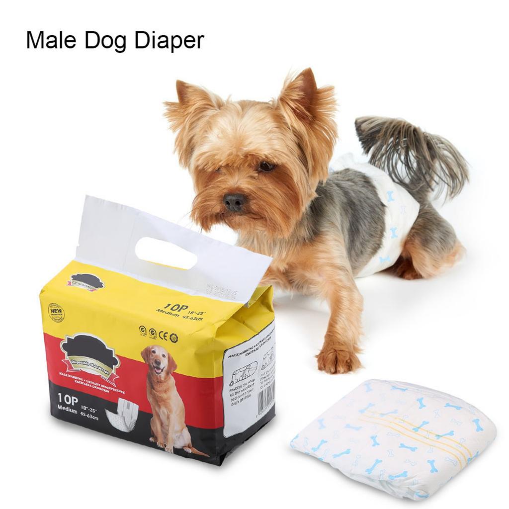 Male Dog Puppy Belly Wraps Diaper Nappy Sanitary Physiological Pants