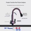 Zhuchuang Jingpin 3-in-1 Pull-Out Kitchen Faucet with Purified Water