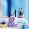 Cartoon Children's Swimming Bag Combo Wet Dry Separation Bag Beach Sea Pool Swimming Bag Clothes Shoes Storage Backpack