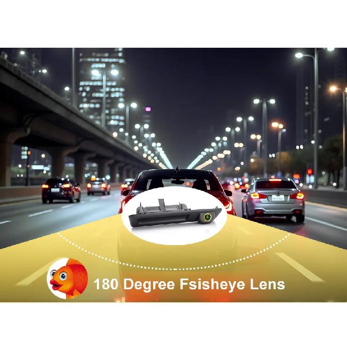 AHD 1080P 180° Car Rear View Camera for BMW F30 F10 F11 X3 F25 F31 F46 X1 F48 F22 3 Series 5 Series Vehicle Night Vision