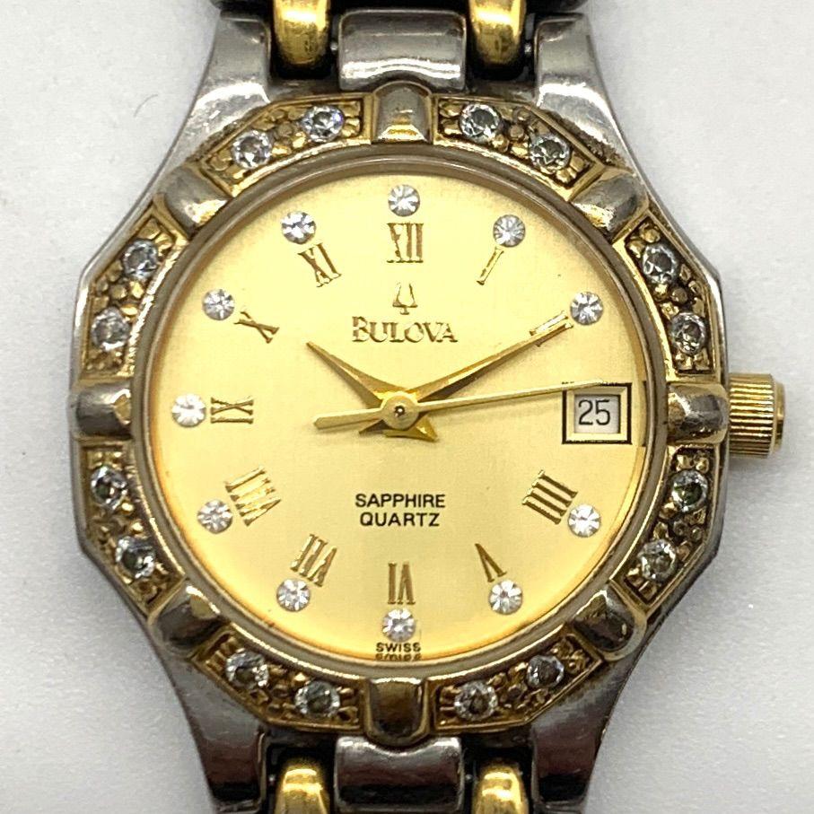 Б/у U972 [Отличное предложение] Часы BULOVA Сапфир