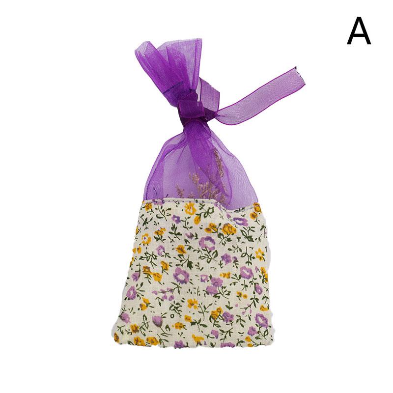 10 шт. Лавандовые мешочки с цветочным принтом, пустые, мешочки для ароматов, мешочки для саше, подарок