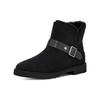 (WMNS) UGG Romely Short Buckle Boot 'Black' Women's 1132993-BLK