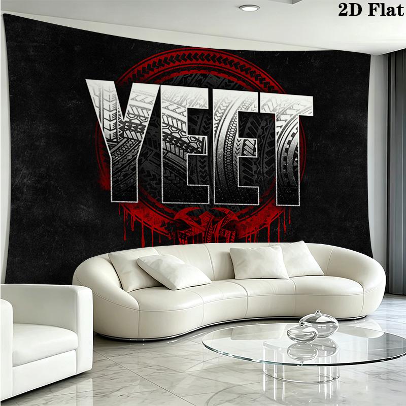 YEET print Pattern Home Decor Tapestry, Wall Hanging, Decorative RV Wall Cloth.XGT0914222