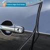 Уплотнительная лента для двери автомобиля, предотвращающая столкновение Резиновая лента для двери автомобиля U-образная защита дверей и окон Звукоизоляционная пленка