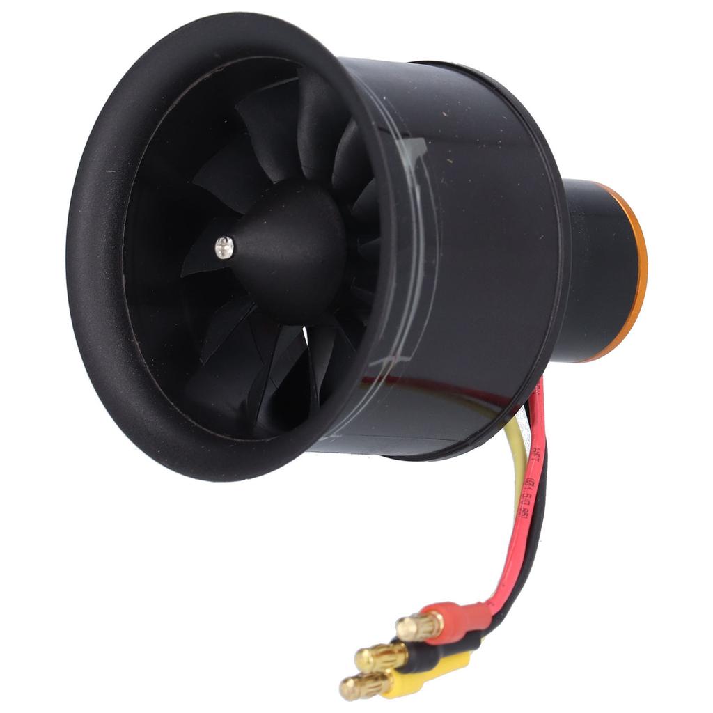 RC 50mm Electric Ducted Fan 12 Blades Ducted Fan with Brushless Motor for RC PlanesClockwise 4600KV