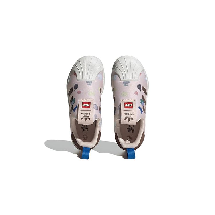 LEGO x adidas Superstar 360 C Сплошной принт - Wonder Quartz Детские кроссовки Розовый Земля-Страта Синий-Королевский IF2168