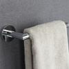 Chrome Wall-Mounted Towel Hook Square Towel Rail Bar Zinc Alloy Towel Rack Holder Polished Towel Ring For Kitchen Bathroom 5780