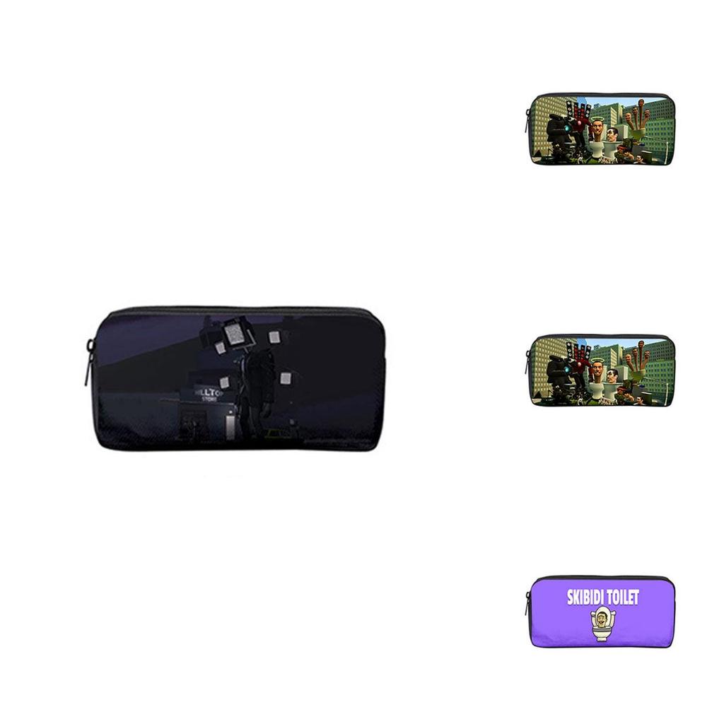 Skibidi Toilet 3d Трансграничная игра Новый продукт Нейлоновый пенал для студентов